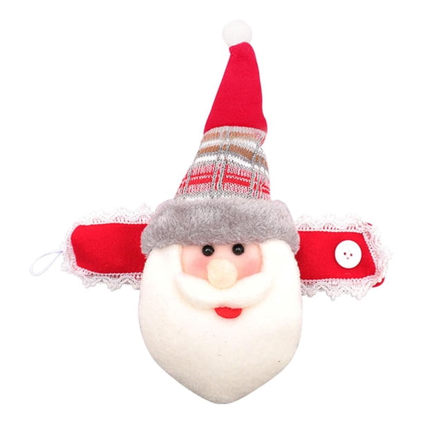 Navidad Cortina Hebilla Titular Clips Tieback Botón Decoraciones Papá Noel Zulema lazo de cortina de año nuevo