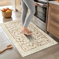 thumbnail image 3 of Ultrug Vintage Floral Rugs Soft Boho Area Rug Indoor Carpet for Living Room Bedroom Home Decor,2'x3',Light Yellow, 3 of 6