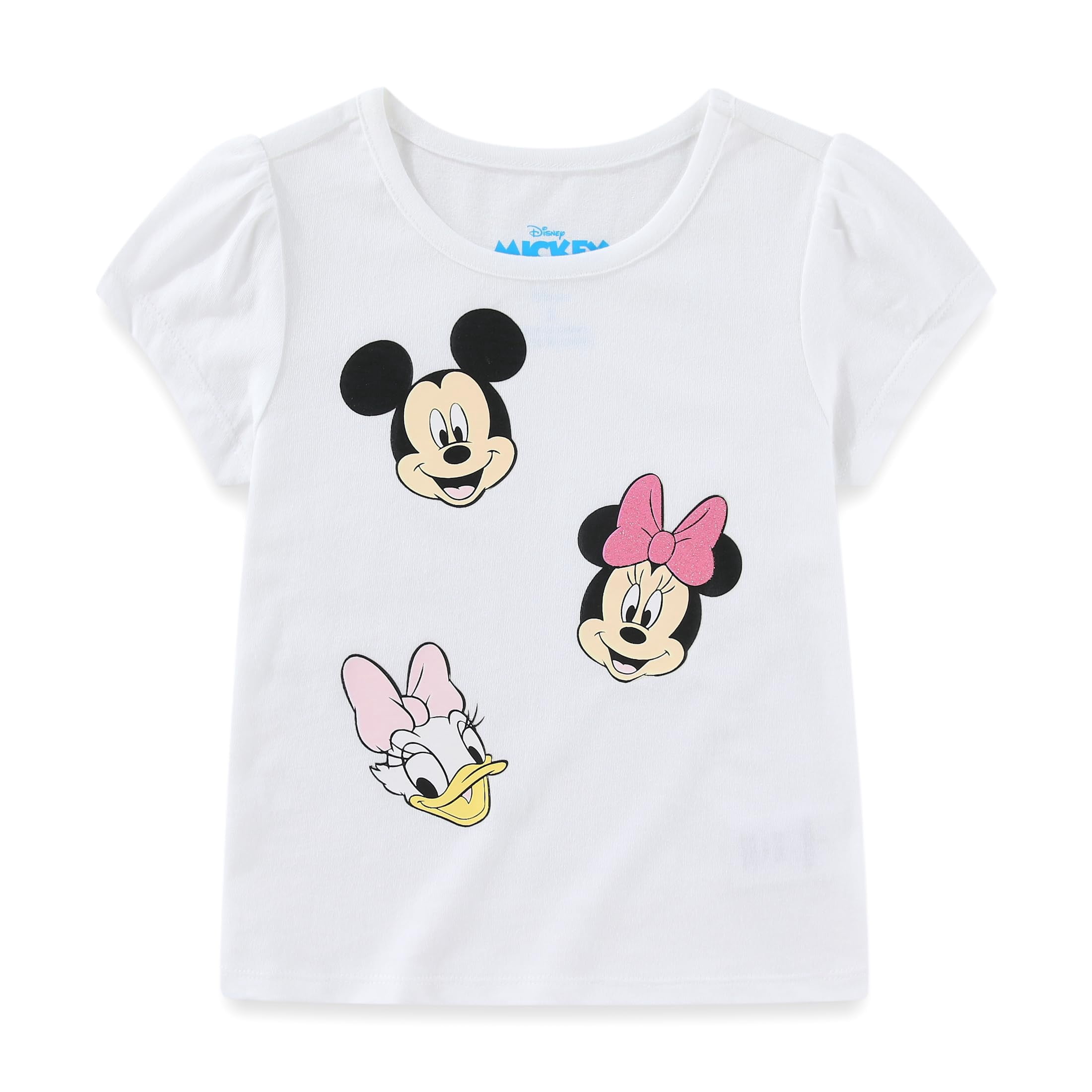 Disney Minnie Mouse and Friends Hoodie T-Shirt and Skort Skirt Set (Girls), 3 Piece Set, Sizes 3T-8