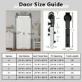 thumbnail image 3 of 24" X 84" Closet style 1 Lattice Shapes Interior Bi-Fold Barn Door Within Manufacture Wood Folding Closet Door, 3 of 7
