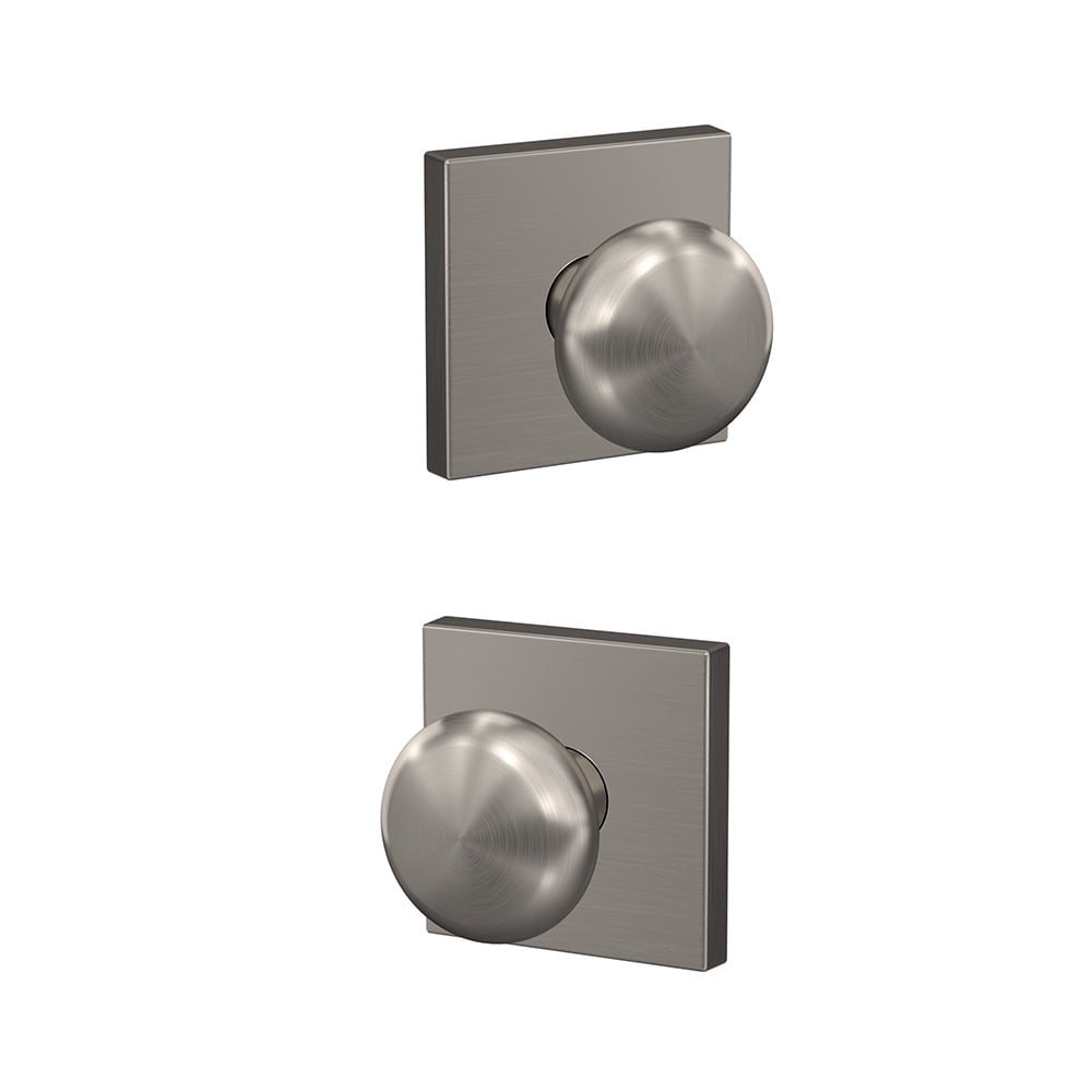 Schlage FC21PLY626COL Custom Plymouth Passage & Privacy Door Knob Set - Chrome