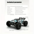 thumbnail image 2 of New Q117 2.4GHz Remote Control Car 70km/h Professional Level 2840 Brushless Motor (4000KV Value) 1:16 Four-wheel Drive Alloy High-speed Climbing Off-road Racing Bigfoot Car, 2 of 4