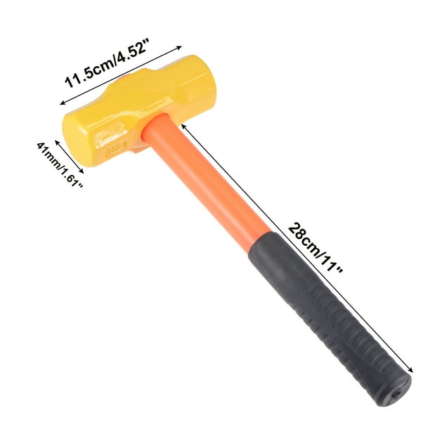 Rubber head on sale sledge hammer