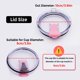 thumbnail image 2 of Tumbler Replacement Lids, 30 Oz Spill Proof and Splash Resistant Lid For YETI Rambler Tumbler, SOEOR Tumbler, Ozark Trail cup and other brands Vacuum insulation stainless steel Tumblers, 2 of 5