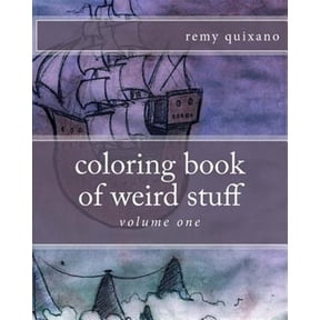 Pre-Owned Coloring Book of Weird Stuff