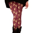 thumbnail image 4 of Gyexs Christmas Leggings for Women Plus Size Funny Xmas Graphic High Waist Leggings Soft Comfy Ankle Length Pajama Pants A01 H & S, 4 of 5