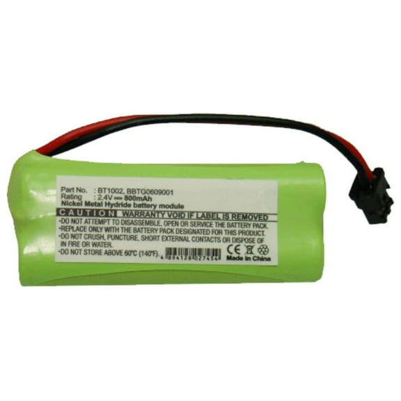 Cordless Phone Battery Compatible with Uniden BT-1002 BT1002, BT-1002
