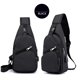 thumbnail image 1 of Bolsa de pecho para hombre, bolsa de lona Oxford, ligera, resistente al desgaste, viaje de compras Wdftyju Para Estrenar, 1 of 3