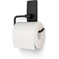 thumbnail image 3 of Command Toilet Paper Holder Matte Black with Water Resistant Command Strips, Rust Resistant Bathroom Organizer, 3 of 5