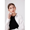 thumbnail image 3 of CAILDANL Fake Collar Long Sleeves Detachable Blouse False Collar Half Shirt Blouse Collar, 3 of 9
