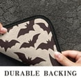 thumbnail image 6 of Spider Bat Non-Slip Door Mat - Innovative Design 30x17 Inch Happy Halloween Absorbing Throw Rugs Switch Rug for Entryway Porch Entryway Kitchen, 6 of 7