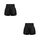 thumbnail image 2 of Jumpingount Pantalones cortos elásticos de secado rápido para mujer, pantalones de chándal plisados ​​para correr, ciclismo, Yoga, Fitness, Type10 NO10, 2 of 6