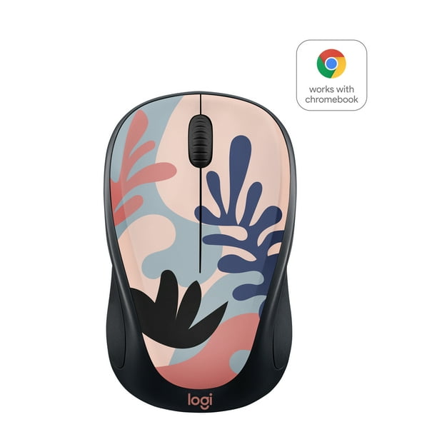 Logitech Compact Wireless Mouse, 2.4 GHz with USB Unifying Receiver, 1000 DPI Optical Tracking, 18-Month Life Battery, PC / Mac / Laptop / Chromebook, Coral - Walmart.com