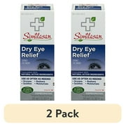 (2 pack) Similasan Dry Eye Relief Sterile Eye Drops, 0.33 FL OZ