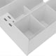 thumbnail image 4 of Boîte de rangement pour extensions de cils, maquillage, beauté, nail art (blanc), 4 of 4