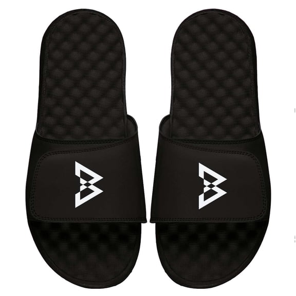 Men's ISlide Black Beast Mode Logo Slide Sandals