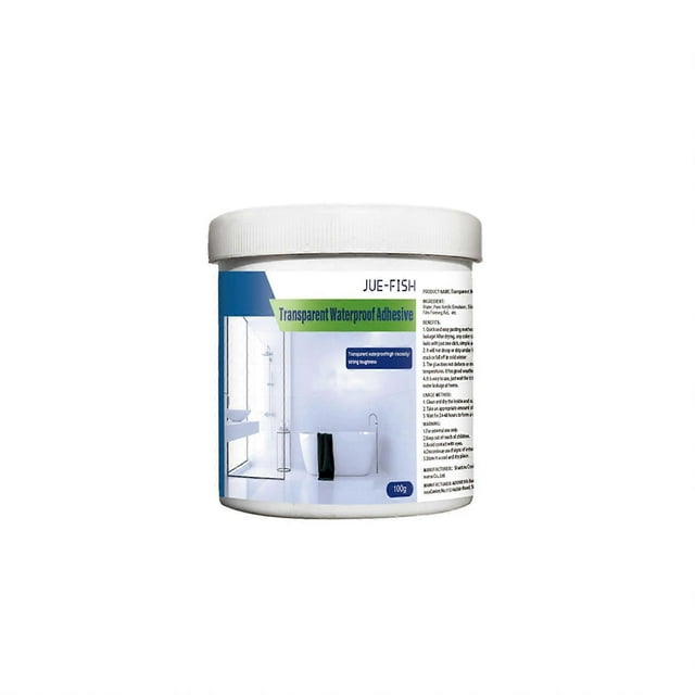 100g Super Strong Invisible Leak Repair Glue Anti-leaking Sealant Spray with Brush Waterproof Coating for Exterior Wall