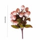thumbnail image 3 of Flores artificiales de manzanilla, 5 tenedores, 15 cabezas, ramo floral de imitación de plástico, blanco, amarillo, morado, naranja, rojo y rosa, decoración del hogar, duraderas, resistentes a los, 3 of 6