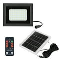 thumbnail image 4 of Lámpara solar impermeable de 54 LED para jardín al aire libre, luz de pared para patio, luz de calle, blanco cálido, 4 of 10