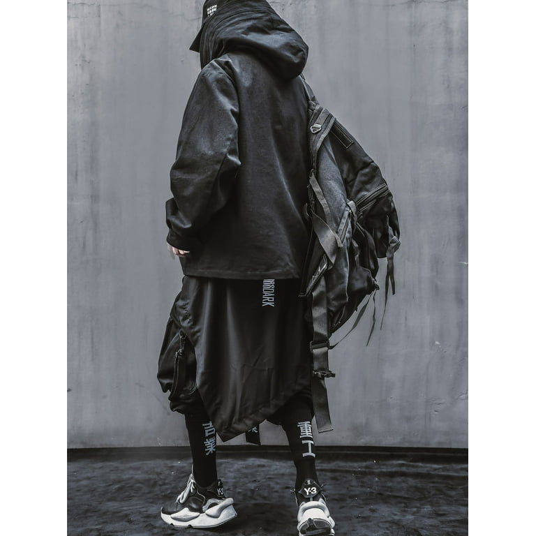 Niepce Inc Japanese Streetwear Kanji White Men's Techwear Niepce Inc Japanese Streetwear Kanji White Men's Techwear