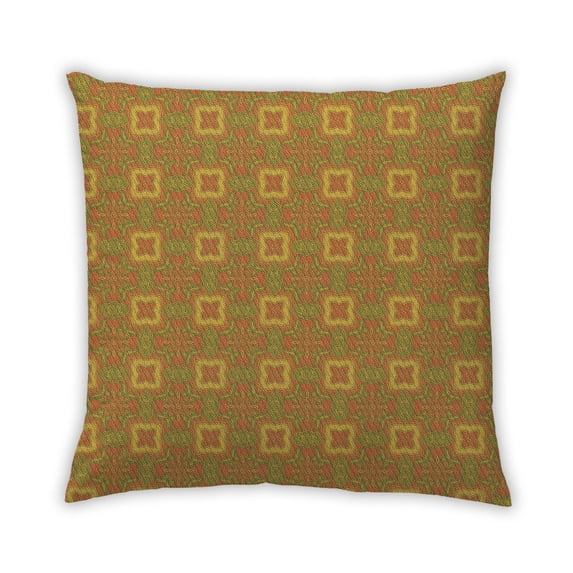 Ahgly Company Outdoor Square Contemporary Throw Pillow, 18 inch by 18 inch