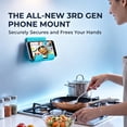 thumbnail image 6 of CozeLy Flexible Phone Holder Silicone Phone Stand with Suction Cups Foldable Cell Phone Stand for Bed Travel Deformable Lazy Holder for Tablet Laptop, 6 of 7