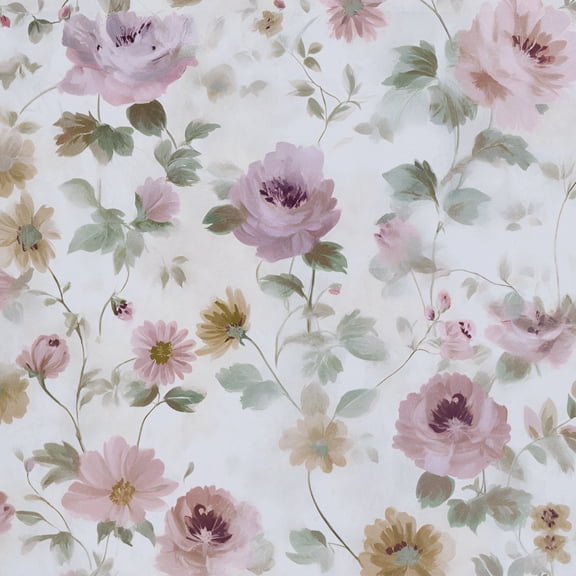 UMIGGEE Floral Wallpaper Multicolor Peel and Stick Wallpaper Self Adhesive Wall Paper 17.3-in x 118-in Contact Paper for Home Mural Wall Decor Wall Covering Old Furniture Renovation