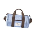 thumbnail image 4 of Bolsas de playa de malla, bolso de mano plegable de malla moderno para juguetes, toallas de viaje, piscina y familia. Azul, 4 of 9
