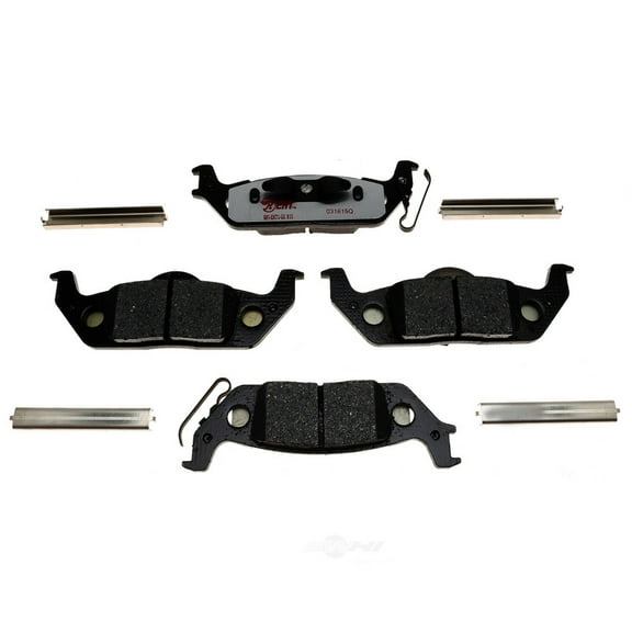 Disc Brake Pad Set Fits select: 2011 FORD F150 SUPERCREW