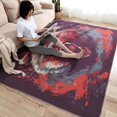 thumbnail image 3 of Bear Rug 6x9 Area Rugs for Bedroom Living Room, Wildlife Area Rug, Wild Animal Carpet Machine Washable Non-Slip Large Rug, Soft Low Pile Area Rug, Indoor Decorative Rug d&ip132, 3 of 6