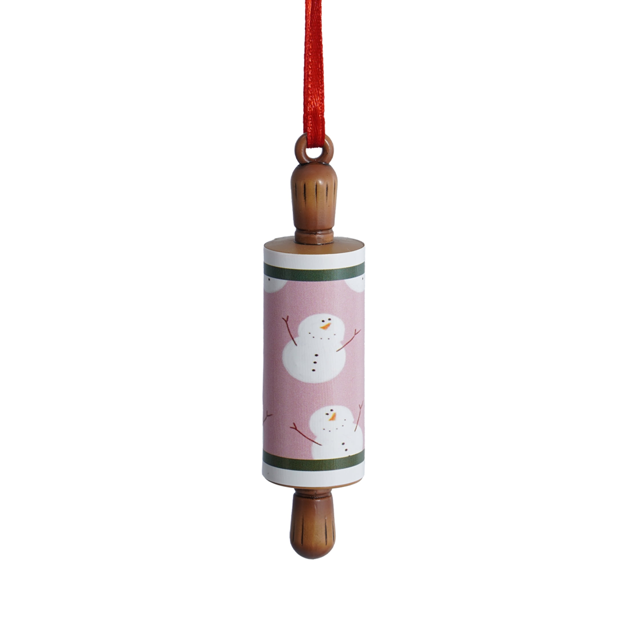 4-Count Multicolor Rolling Pin Mini Christmas Ornaments, 3", by Holiday Time