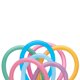 thumbnail image 1 of Qualatex - Globos 260Q - Pack de 100 (Azul Vibrante, Naranja Vibrante, Verde Vibrante), 1 of 2