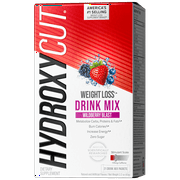 Hydroxycut Original Weight Loss Powder Drink Mix Packets, Burn Calories, Increase Energy, Wildberry Blast, 21 Count