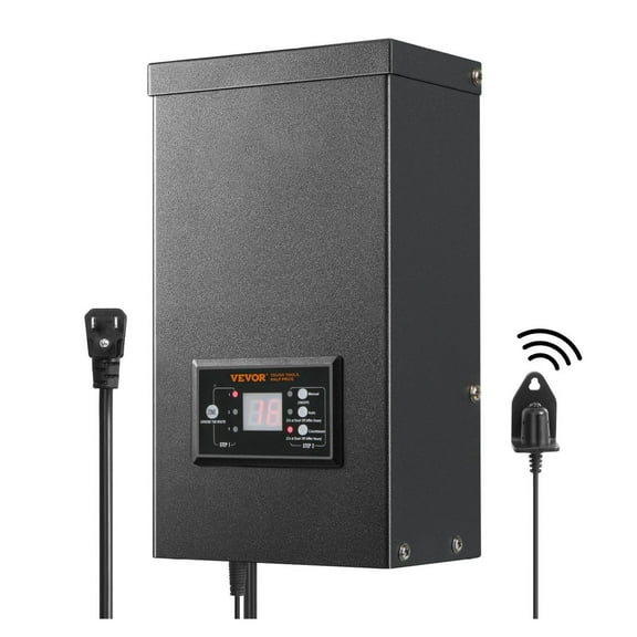 600W Low Voltage Landscape Transformer with Timer and Photocell Sensor, Waterproof Landscape Lighting Transformer, 120V to 12V/14V for Outdoor, Spotlight, Pathway Light, Pool light, ETL 600 W