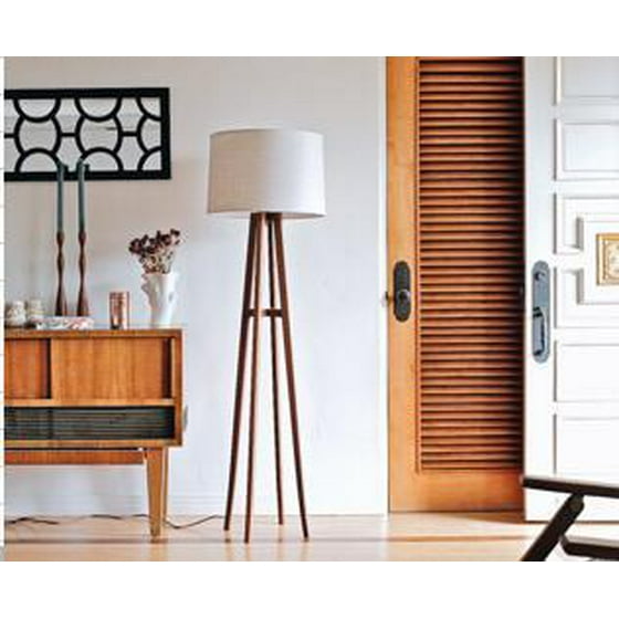 Ktaxon 4 Leg Wooden Floor Lamp For Bedroom Living Room