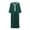 Green, variant on Men's Arab Long Sleeve Embroidered Thobe Traditional Middle Robe Wear Elegant Dress Long Robe With Pockets Clothes