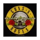 thumbnail image 1 of Guns N Roses -  Parche Diseño Logotipo Bullet (Negro, Amarillo), 1 of 2