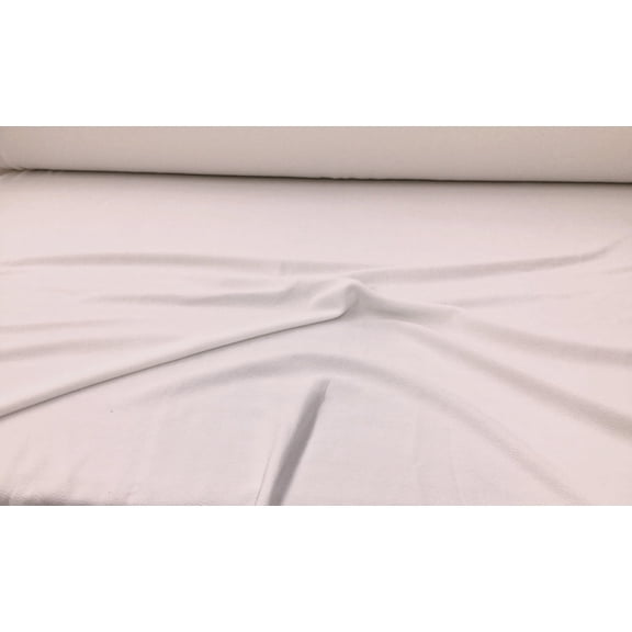 Liverpool Textured Fabric 4 way Stretch Scuba Ivory 1N42
