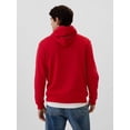 thumbnail image 3 of Sudadera con capucha GAP Heritage Logo Pullover Roja XS, 3 of 4