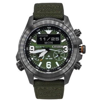 Citizen Men's Eco-Drive Altichron Titanium Rubber Watch, BN5035
