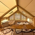 thumbnail image 6 of UNISTRONGH 6/8-Person Inflatable Glamping Tent with Hand Pump, 6 of 9