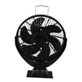 thumbnail image 2 of Ventiladores Para Chimenea, Diseño De 6 Aspas, Ventiladores Para Chimenea Silenciosos Altamente Eficientes Accionados Por Calor Para El Hogar, 2 of 7