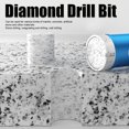 thumbnail image 4 of Marble Cutting Tool,   Drill Bit Oval Chip Hole Design Sintering Process  For Electric Drill Bench Drill For Glass Ceramics, 4 of 8