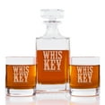 thumbnail image 1 of Whiskey I Apologize In Advance 26 oz. Classic Square Decanter and Rocks Glasses (Set of 3), 1 of 1