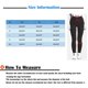 thumbnail image 2 of Gibobby Pantalones de Casuales Mujer Active Stretch Tie-dye Pantalones Deportes Gimnasio Fitness Yoga Leggings Correr Yoga Pantalones(Negro， S), 2 of 5