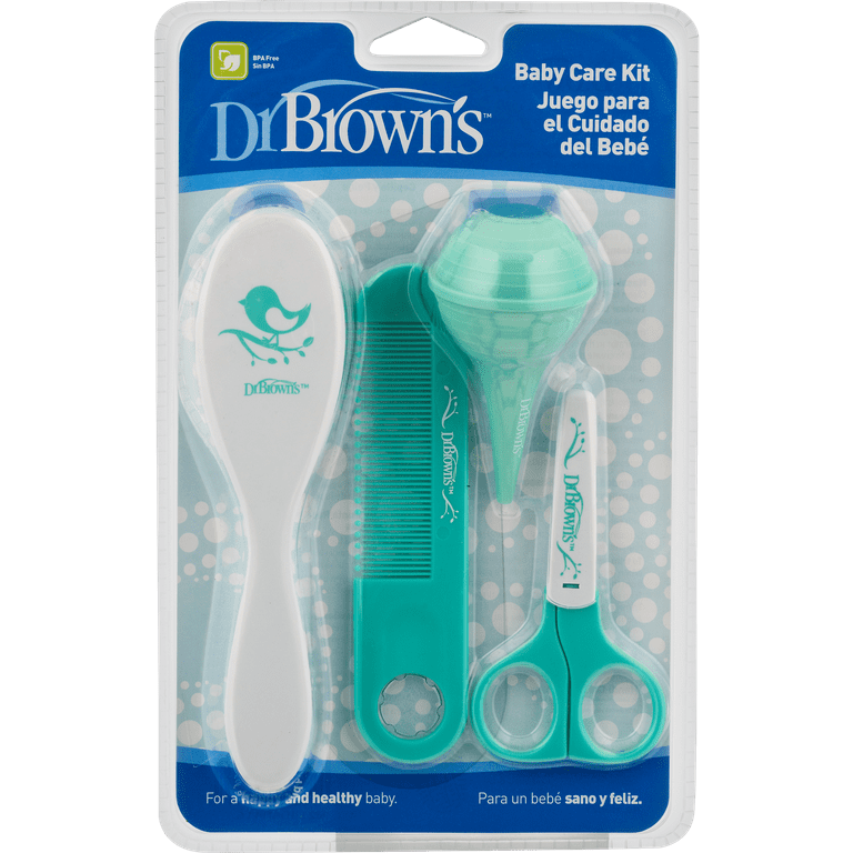 Dr. Brown's Healthy Baby Essentials Care Kit for Infant & Baby, 8-Piece Kit