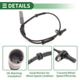 thumbnail image 4 of Unique Bargains ABS Wheel Speed Sensor ABS Sensor Anti-lock Braking System Sensor No.34526752159 for Bmw E65 745i 2002-2005 Front Left Front Right, 4 of 7