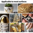 thumbnail image 5 of CoreLiving Liquid Chrome Markers Gold Paint Pens Medium and Fine Tip Acrylic Paint Markers Permanent Mirror Effect Metallic Paint for Drawing DIY Crafts Model Touch Up Art Projects 1 Pack, 5 of 7