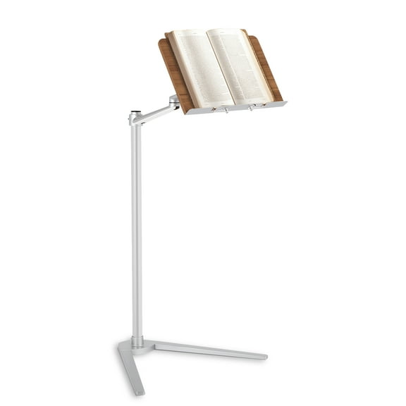 Book Stand for Reading - Multiangle Adjustable Book Holders for Reading Hands Free，Book Holder Stand with an Elastic Book Clip for Holding Books，Laptops，Tablets，Mobile Phones，Projectors