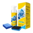 thumbnail image 3 of 4-in-1 Multi Enzyme Foam-Free Cleaner 150ml, Multi-Surface Cleaner with Sponge & Towel for Car Kitchen Bathroom Sofa-Yellow, 3 of 6